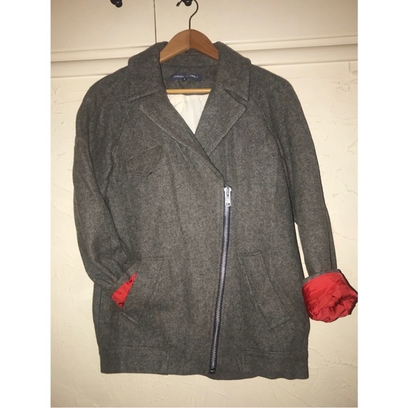 Circa early 2010s, 100% Wool Coat by General Assembly, Size Small - Picture 4 of 8